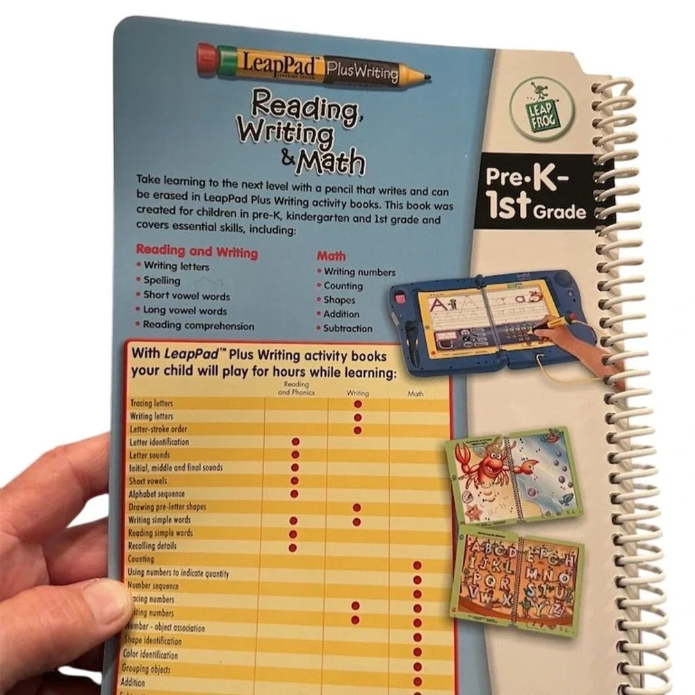 LeapFrog LeapPad Plus Writing Book for‎ Ages 3-4